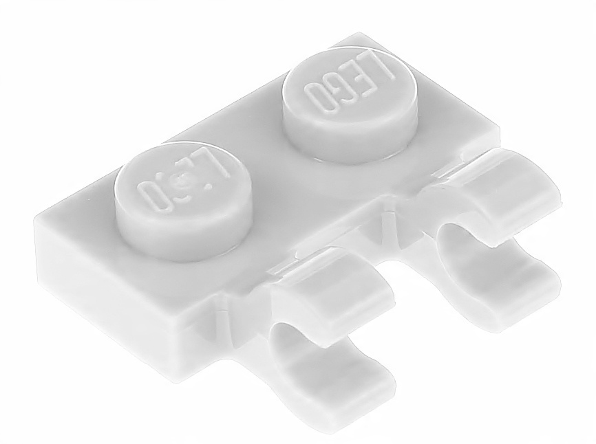 

Lego Płytka z zaczepami 1x2 60470b szara jasna