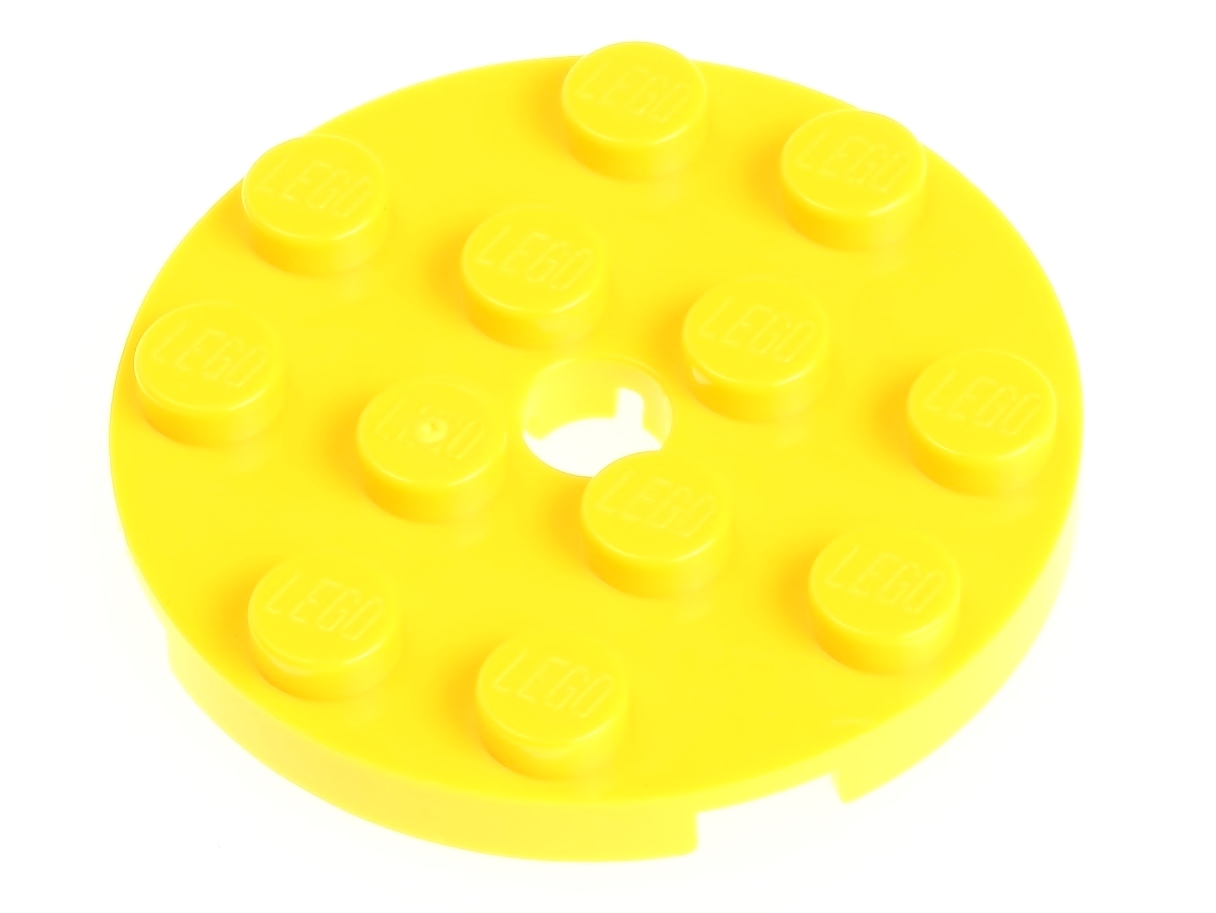 

Lego Płytka okrągła 4x4 60474 żółta 2 szt.