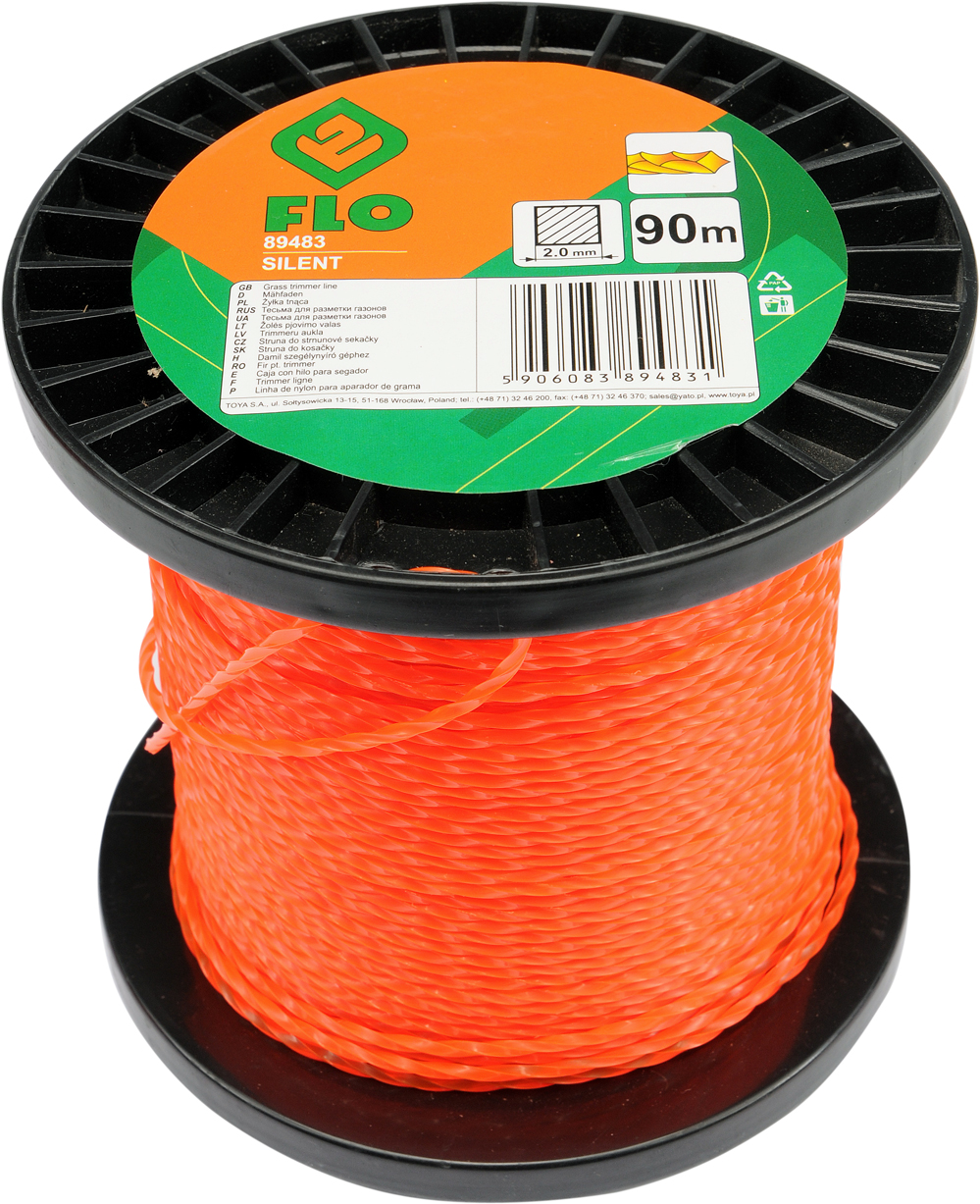 

Żyłka Tnąca Do Kosy Podkaszarki Silent 2,0MM/90M