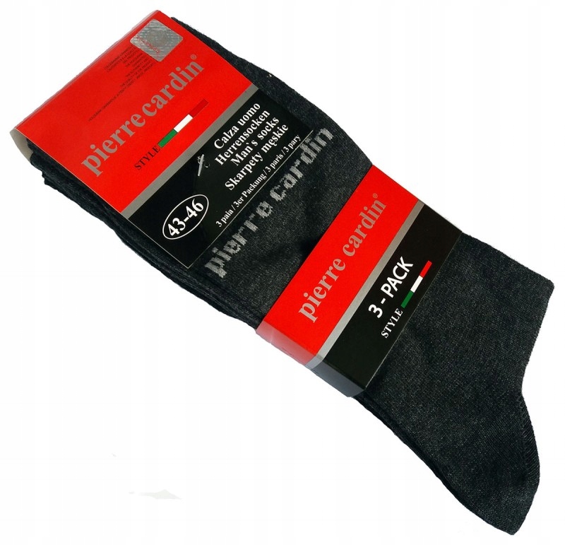 

Skarpety garniturowe Pierre Cardin 39-42 Antracyt