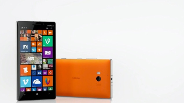 телефон NOKIA LUMIA 930 Помаранчевий продукт висота 137 мм