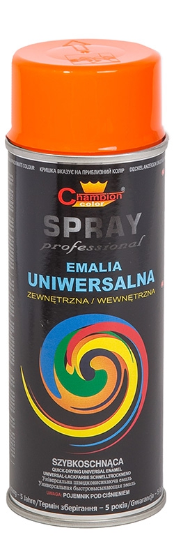 Farba Smalt Spray Lak Ral 2004 Oranžový Champion