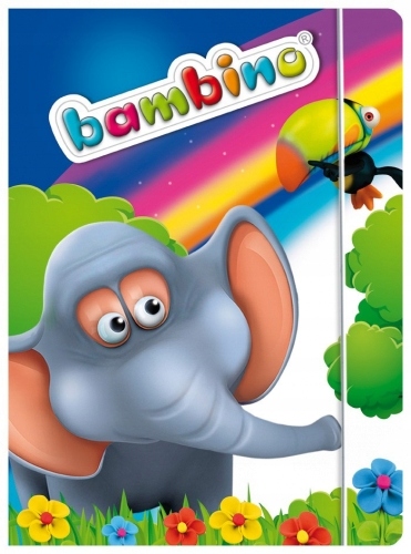 

Bambino teczka z gumką A4