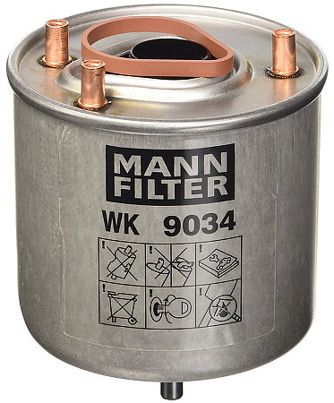 Mann - Filter WK 9034 з Фільтр палива Rodzaj фільтра палива з проводкою foto 3