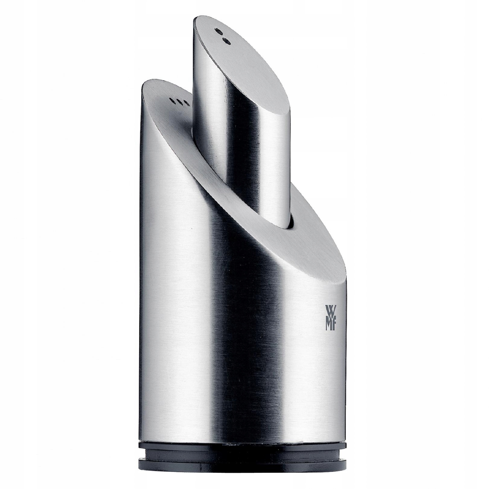 

Wmf Solniczka i pieprzniczka 2w1 9cm stal matowa