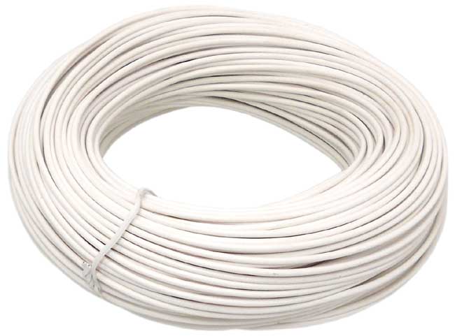

Przewód Lgy 1 x 0,75mm Biały 1 m