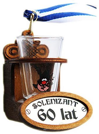 

Kieliszek Solenizant 60 Lat Urodziny
