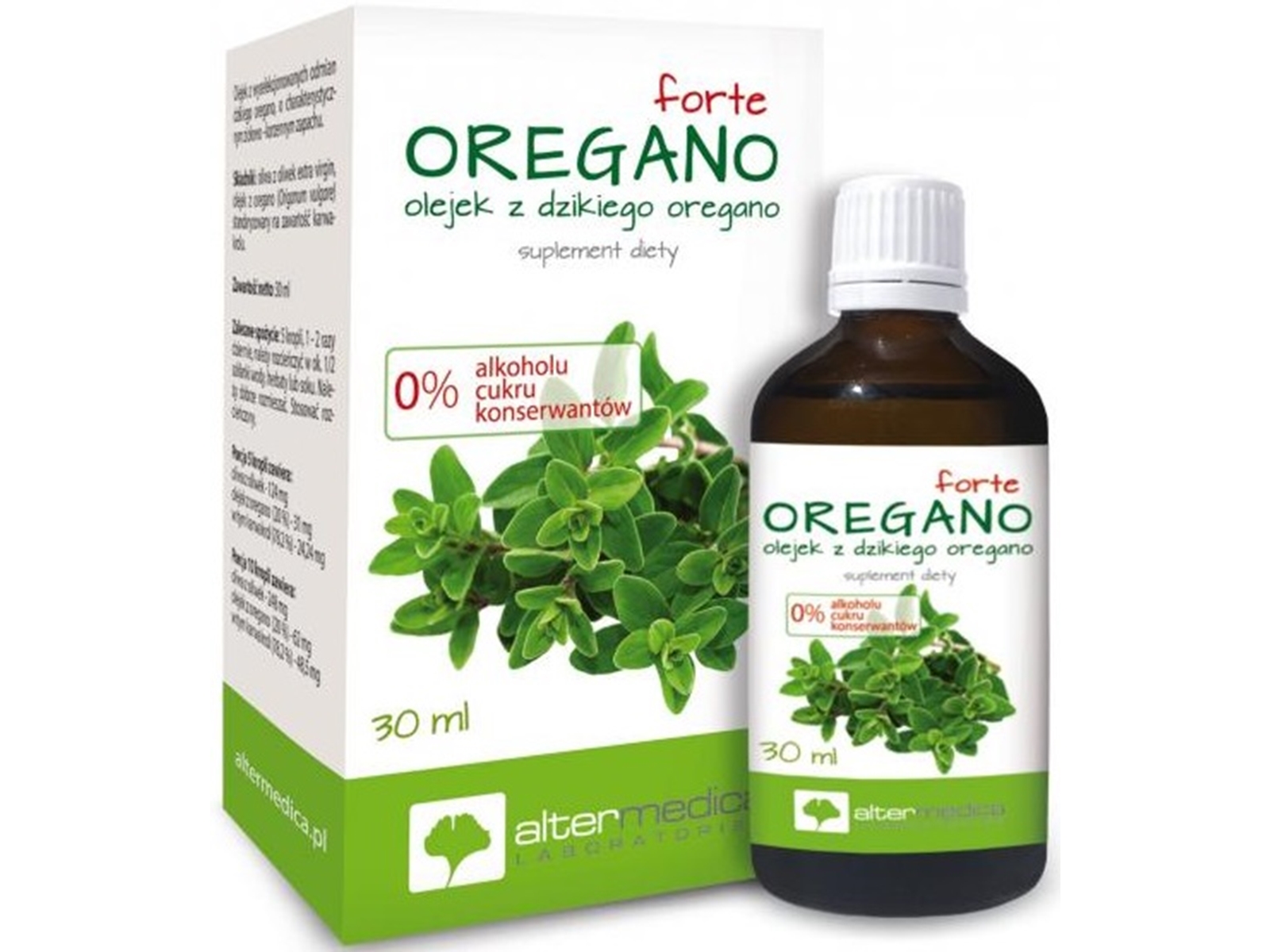 

Oregano Forte 30ml olejek z dzikiego oregano