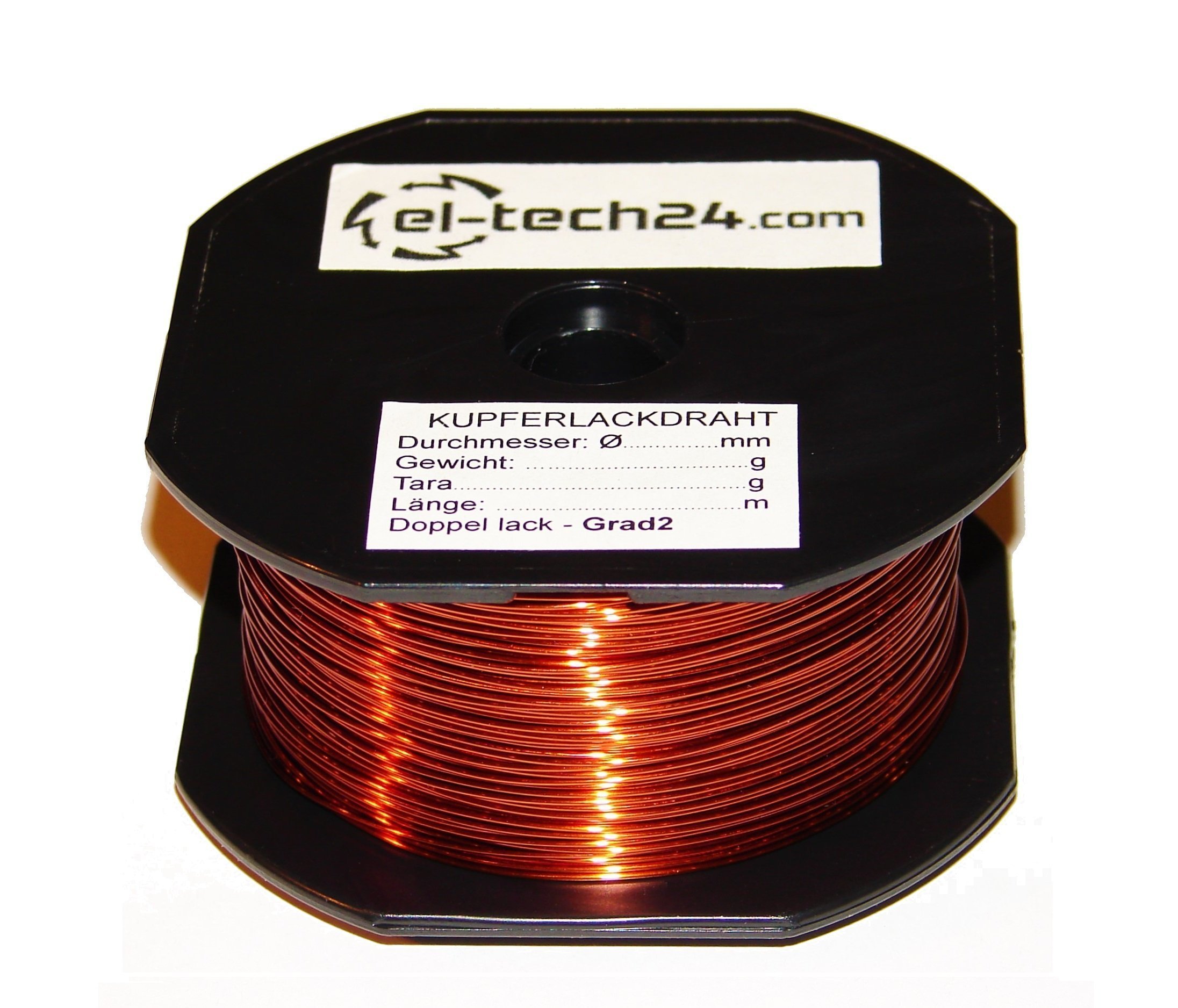 

Drut Nawojowy miedziany DN2E 0.27mm 500g 940m