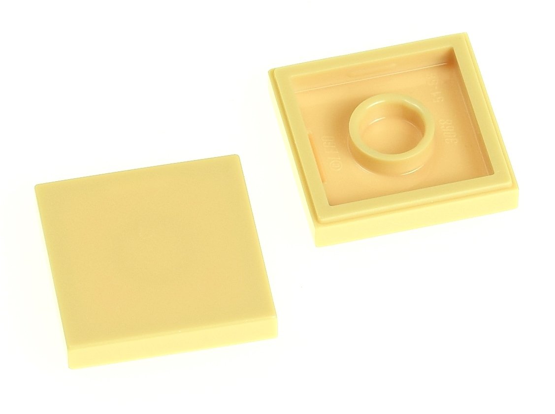 

Lego Płytka gładka 2x2 3068b tan 2 szt.