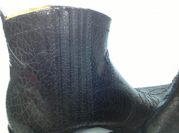 Wall Street kowbojki skóra naturalna R.41 czarne Materiał zewnętrzny skóra naturalna