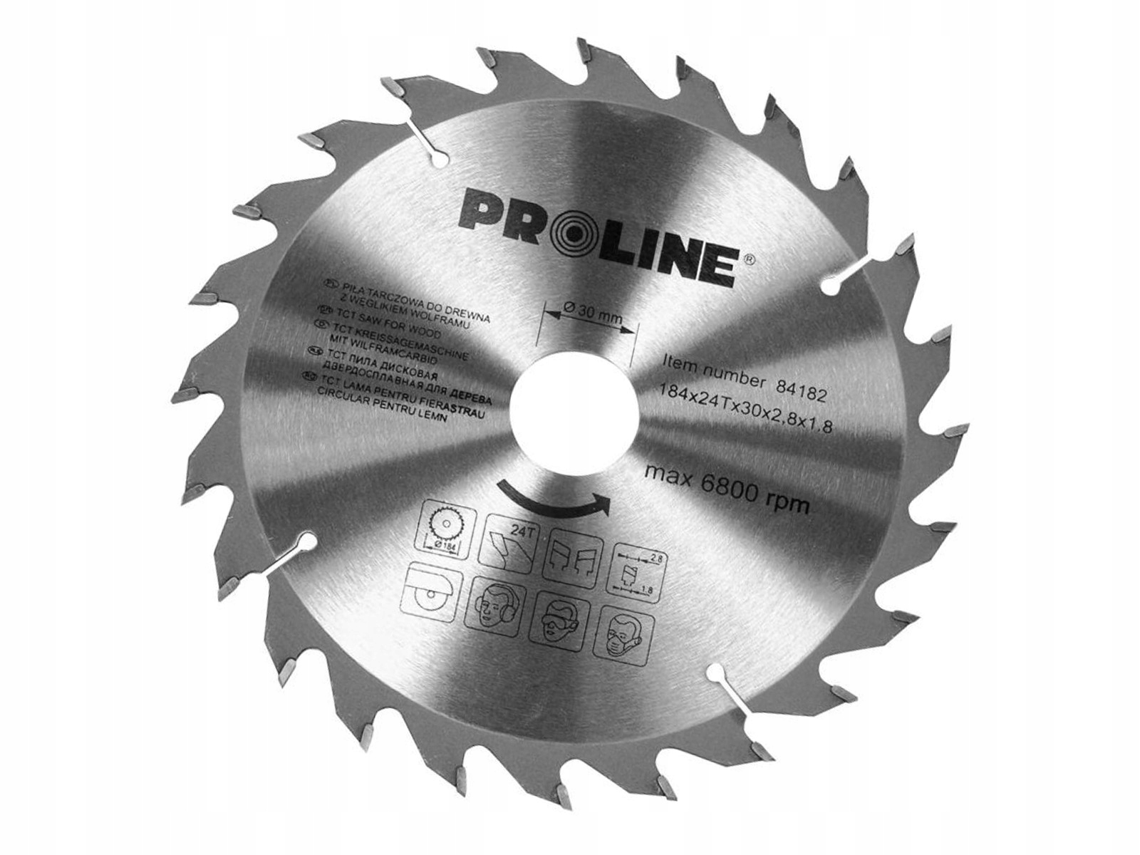 

Proline Piła tarczowa do drewna 200x30/20/16 60z