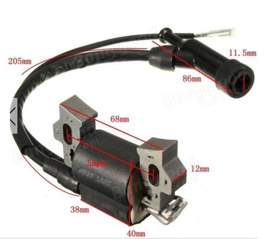 CEWKA ZAPŁONOWA ISKROWNIK AGREGAT 168F GX160 GX200 Kod producenta G0107