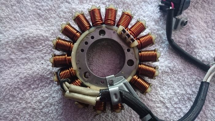 YAMAHA WR250R 250R 08-15 uzwojenie alternat.pradni Dopasowanie do pojazdu produkt dedykowany