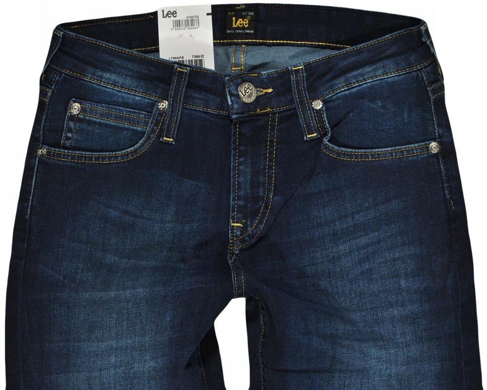 

Lee spodnie Skinny regular blue Malone _ W28 L32