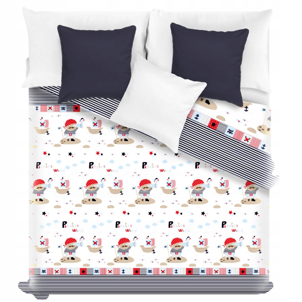 Детские Покрывало На Кровать Пираты 160x220