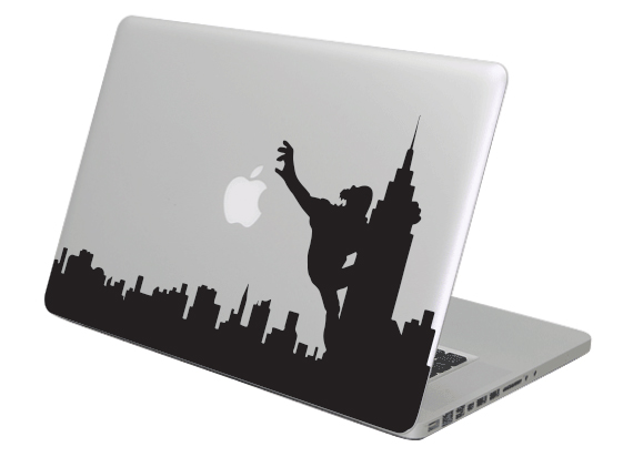 Nálepka na Mac, MacBook Apple - King Kong