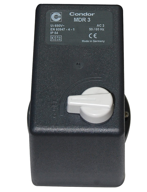

Wyłącznik ciśnieniowy Condor MDR3 400V 16-20A