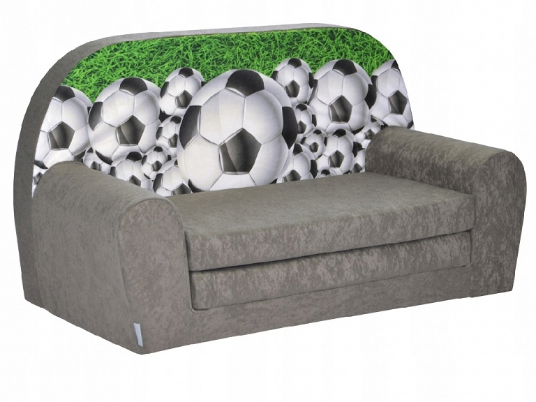Sofka Dziecięca Mini Kanapa Łóżko Football Piłki EAN (GTIN) 5902605495999