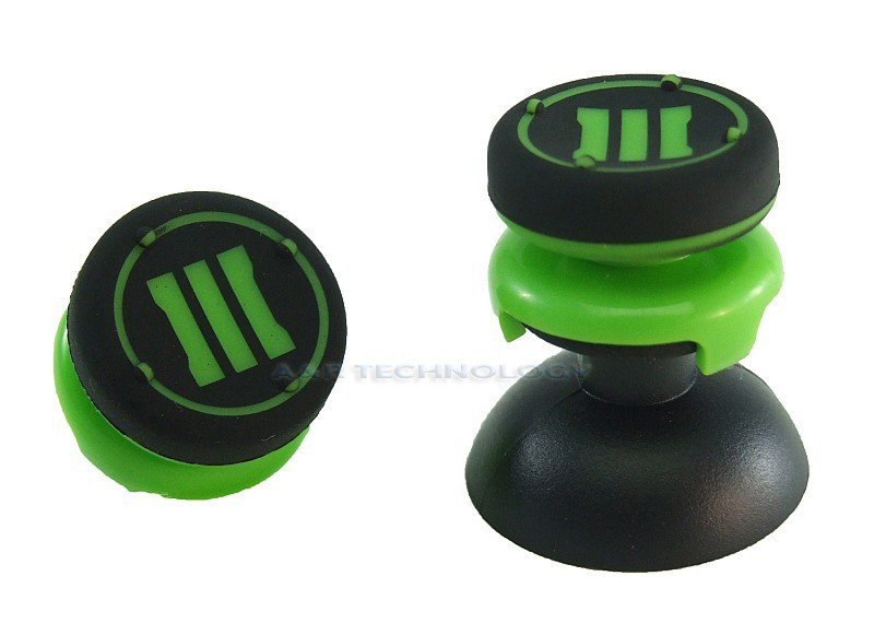 Nakładki Gumki Fps Freek Call Of Duty Black Ops 3 pada PS4 PS5 Zielone