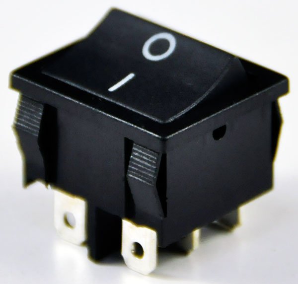 Купить Кулисный переключатель 6pin/2pos черный 28E: отзывы, фото и ...