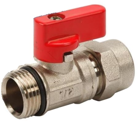 

Zaworek Mini Do Rozdzielaczy 1/2 Złączką Pex 16