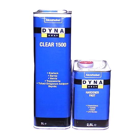 ПРОЗРАЧНЫЙ ЛАК KLAR CLEAR DYNA 1500 5L