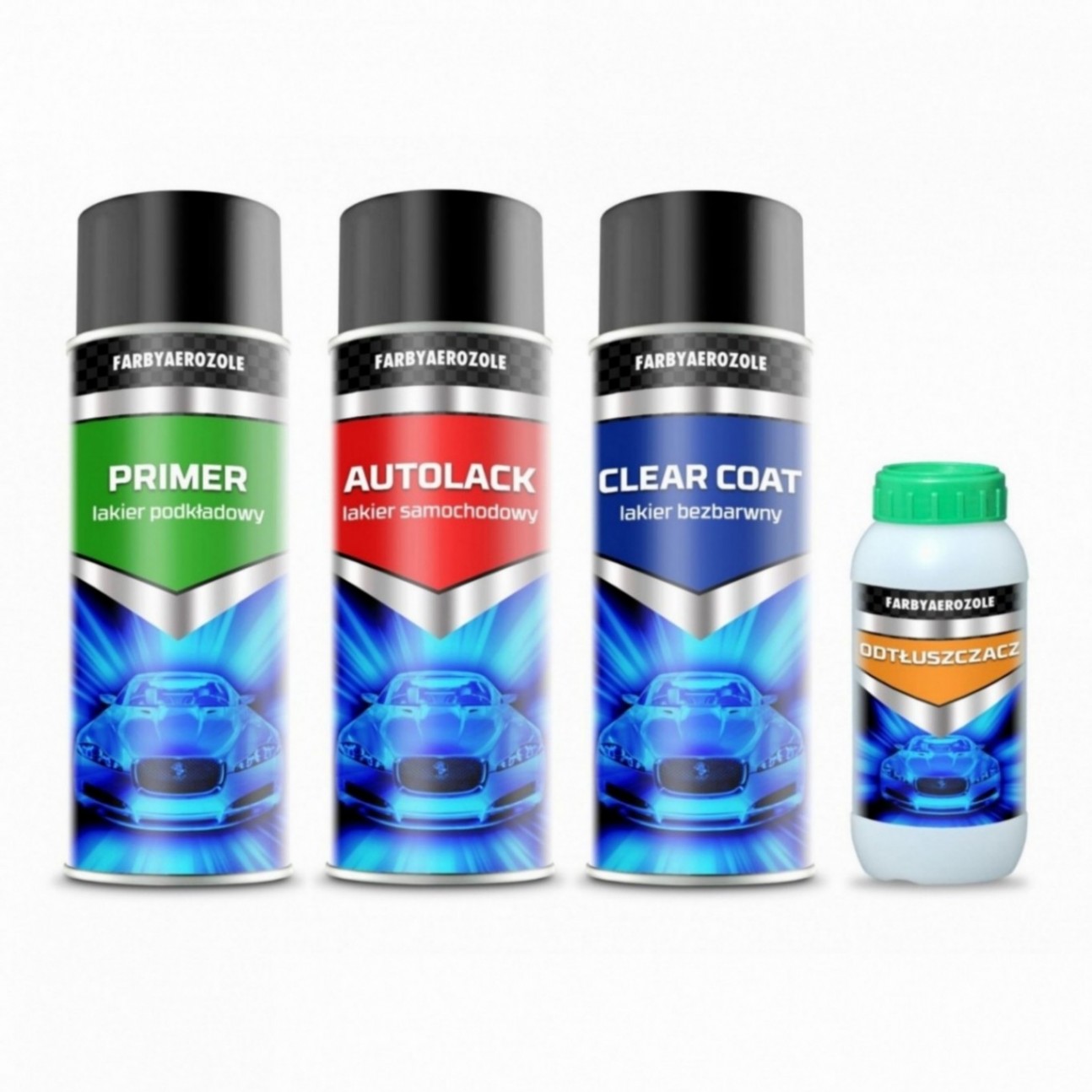 

Duży Zestaw Podkład-baza-klar Spray Vw Audi LZ9Y