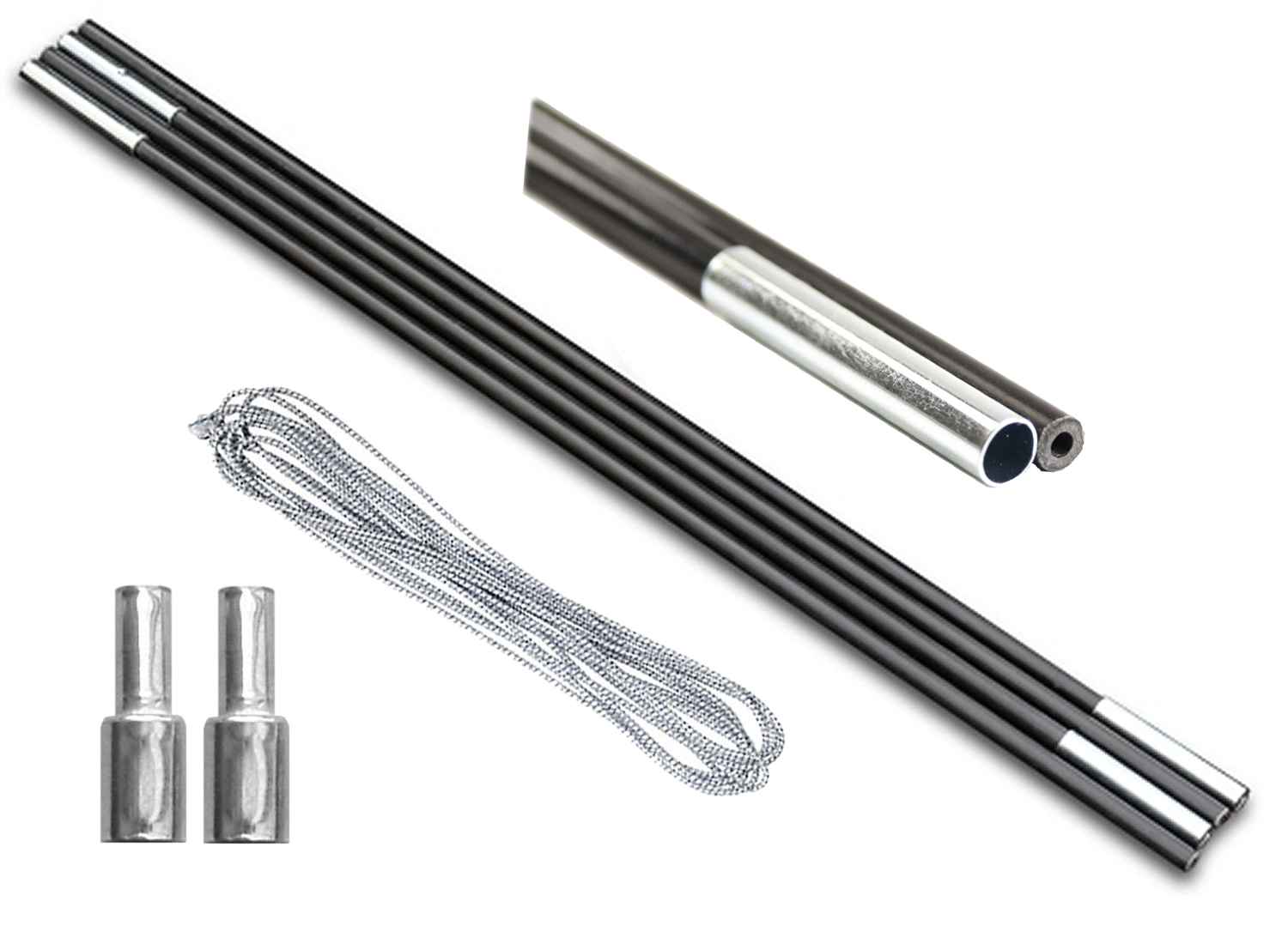 Stelaż Do Namiotu Pałąki Namiotowe 12,7mm Brunner