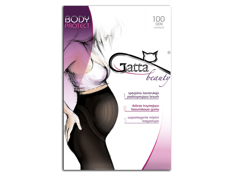 

Rajstopy ciążowe Gatta Body Protect 100DEN 3-M