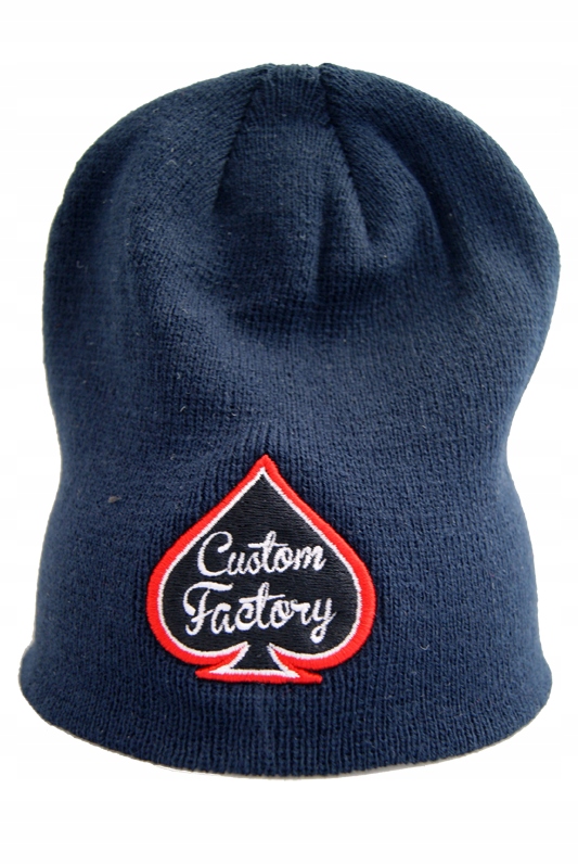 

Custom Factory - Czapka Zimowa Beanie Logo Navy