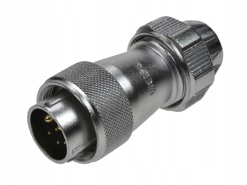 

Wtyk 6 pin 0,75mm2 5A 500V IP67 Weipu