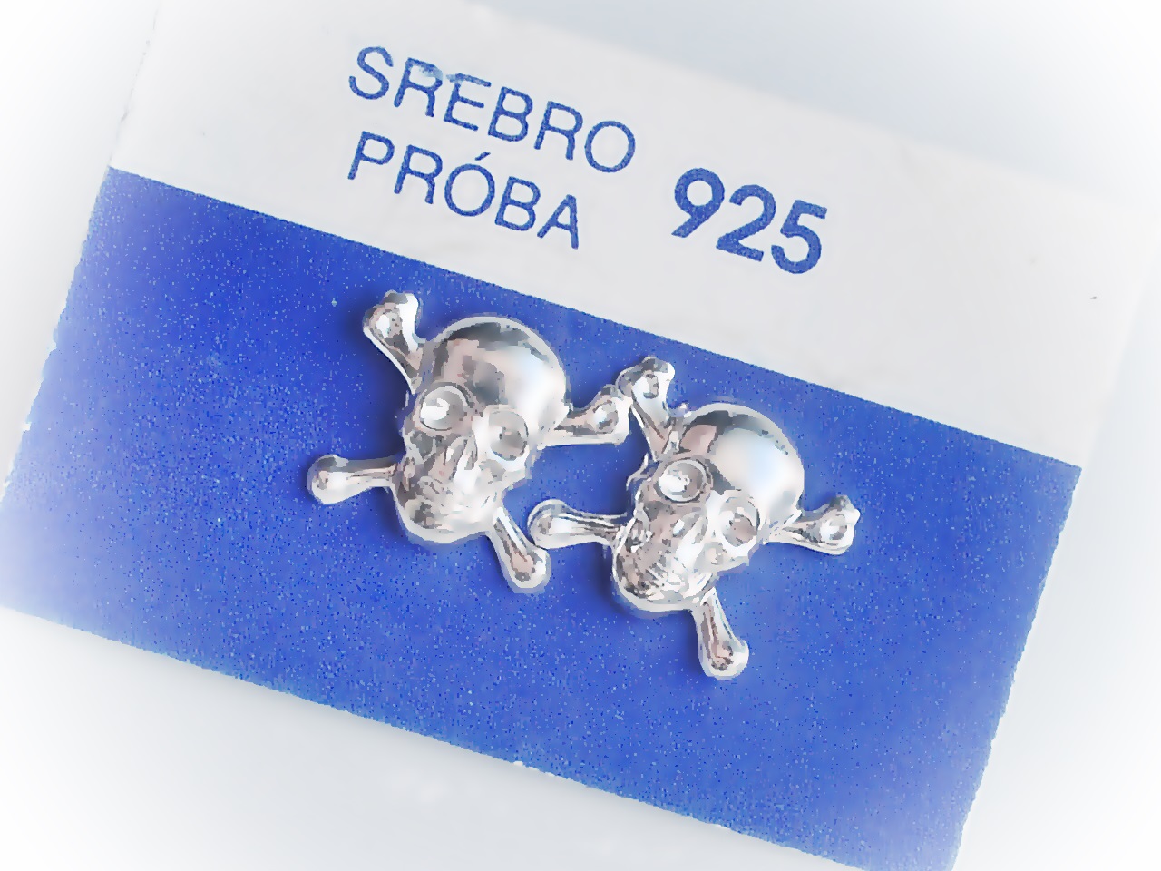 

Srebro 925 Kolczyki Trupie Czachy Czaszki punk emo