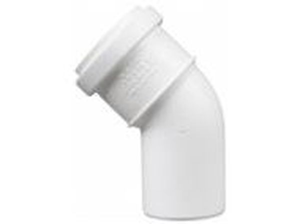 

Kanalizacja kolano Pcv 45 stopni 32mm ...023