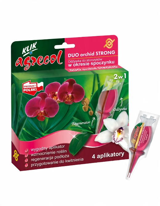 

Odżywka Duo Orchid Strong Storczyk 4x40ml Agrecol