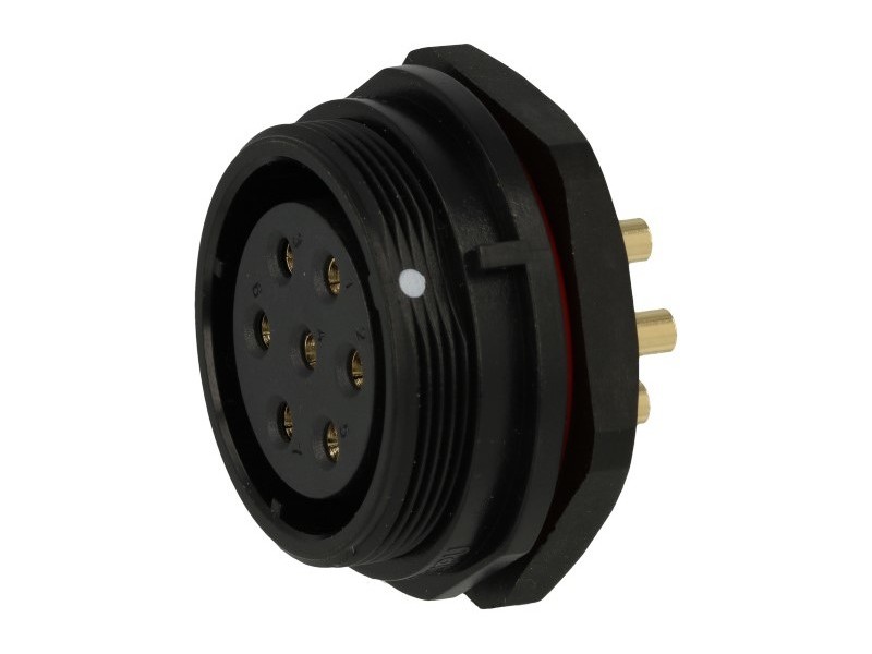 

Gniazdo 7 pin 4,0mm2 IP68 25A 500V Weipu