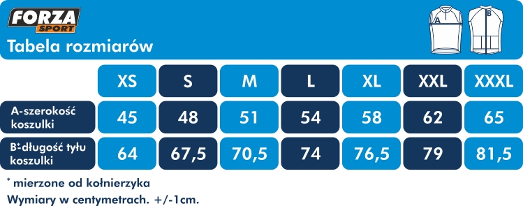 BEZRĘKAWNIK KOLARSKI FORZA SPORT DRACO S Marka Forza Sport