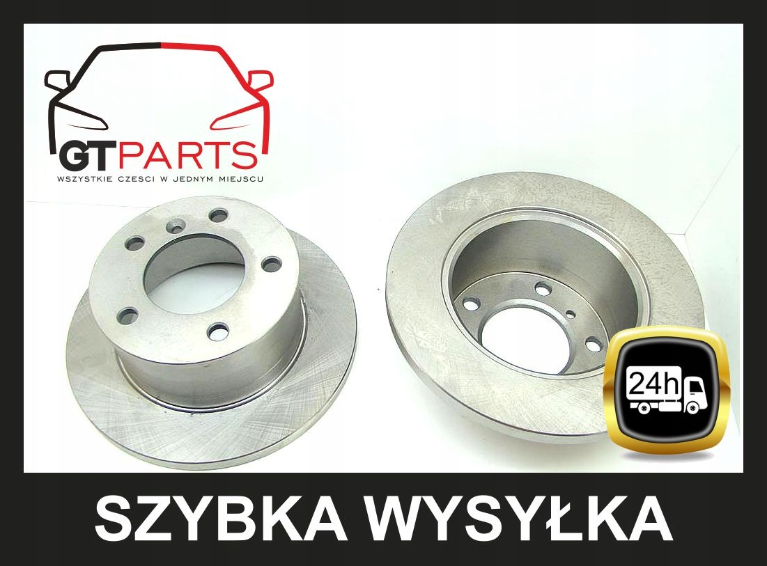 Тормозні диски x2 + колодки Tył Mercedes SPRINTER VW LT II 272x16 Виробник запчастини GT - Parts foto 0