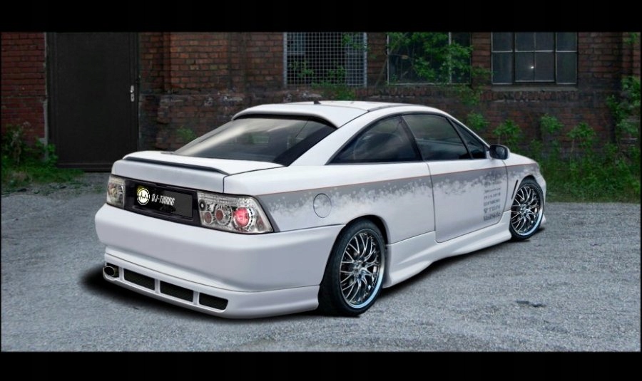 OPEL CALIBRA *DOKŁADKA ZDERZAKA TYLNEGO* DJ-TUNING
