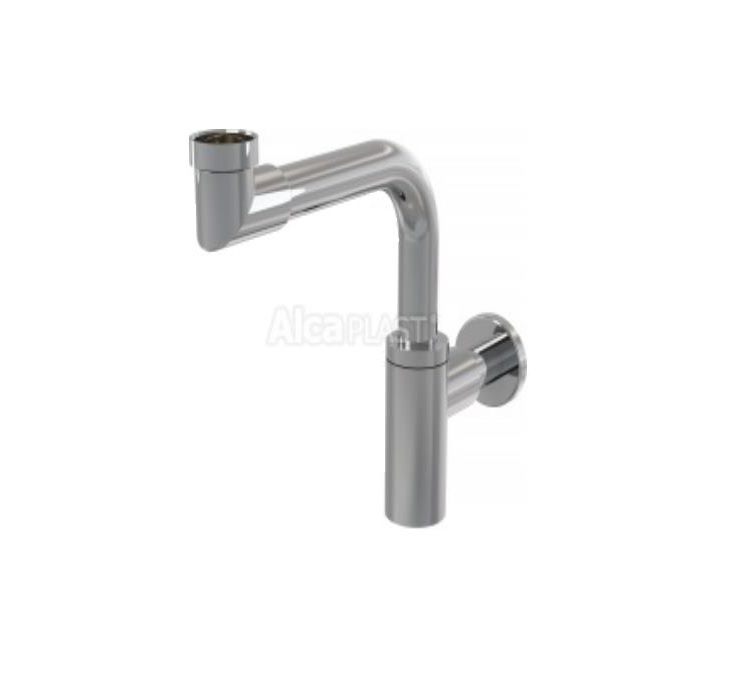 Sifón Do Umývadla Šetriaci Miesto, Kovový