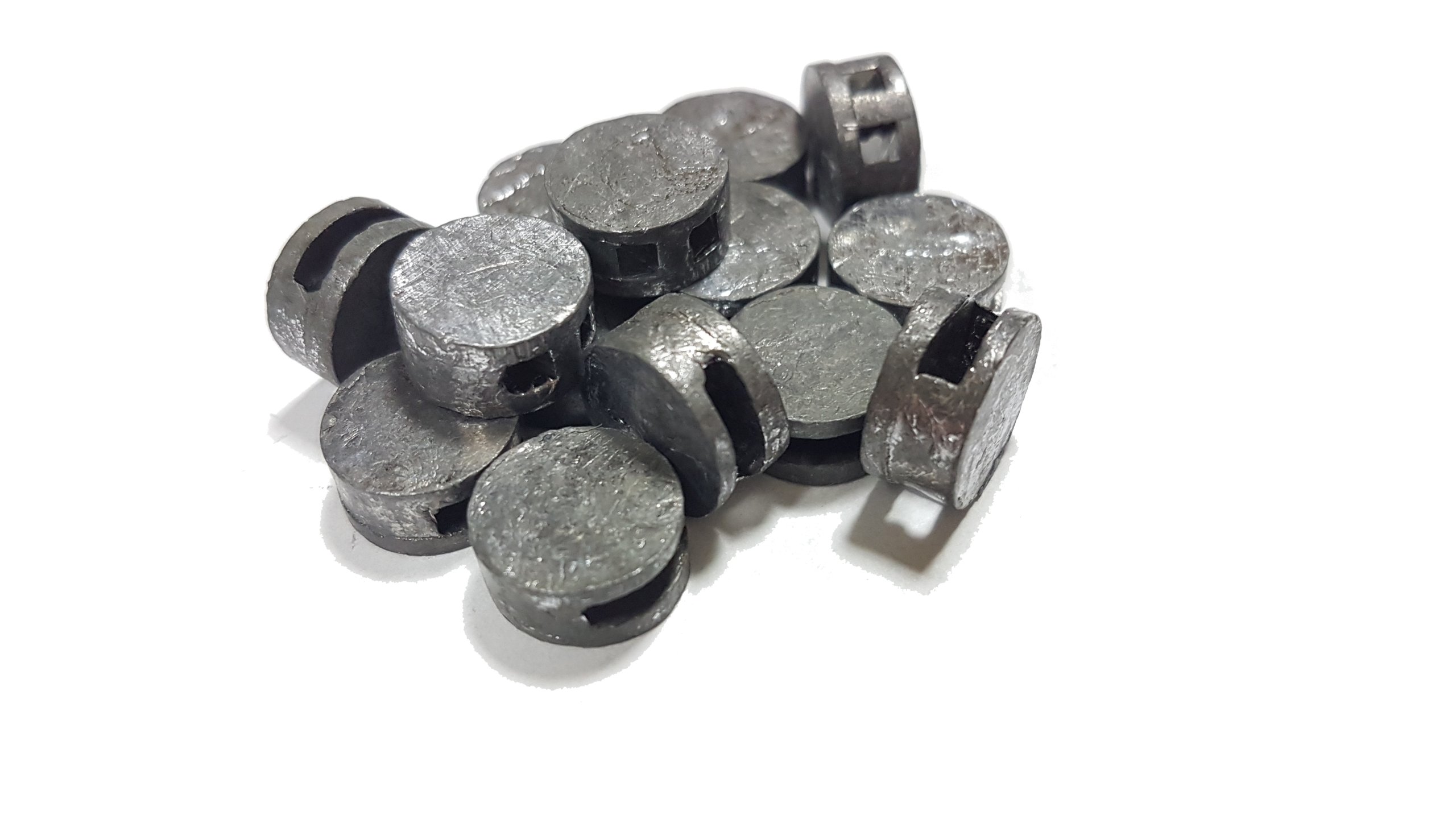 

Plomby Plomba Ołowiana 8 mm 1 Kg 380 Sztuk