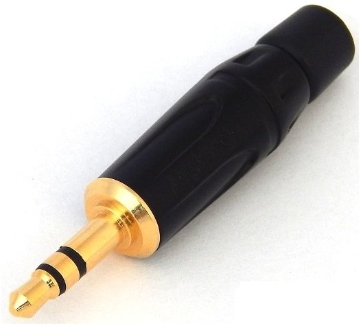 Amfenol ks3pb-au golden plug mini jack 3.5mm