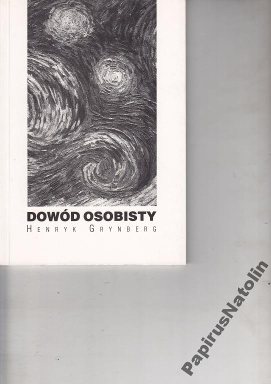 Dowód Osobisty Henryk Grynberg