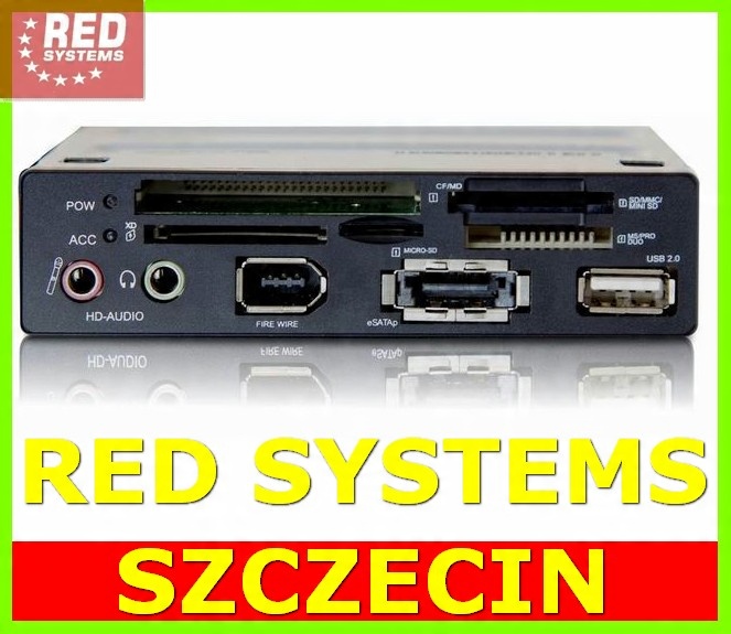 Фронтальна ПАНЕЛЬ MULTI USB / AUDIO / ESATA /FIRE / czytnik виробник інше