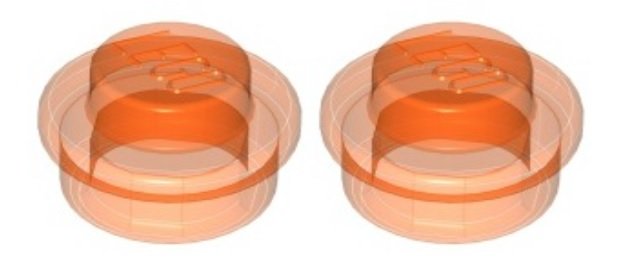 

Lego 3005747 Round Plate 1X1 Części Lego 2 szt.