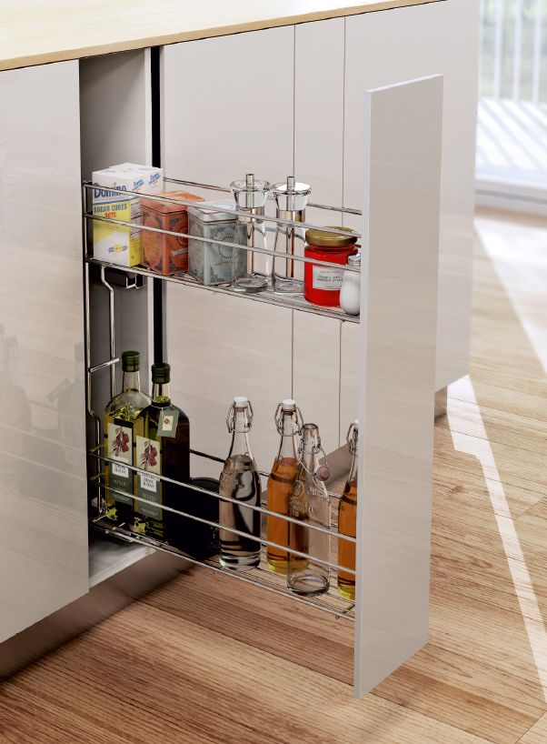 CARGO MULTI BOCZNE 150/2 LEWE CHROM REJS Szerokość mebla 13 cm