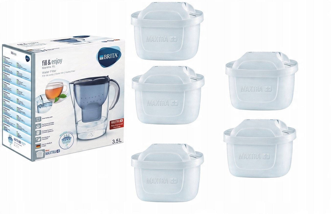 

Dzbanek Brita Marella XL 3,5L +5 Szt Brita Maxtra+