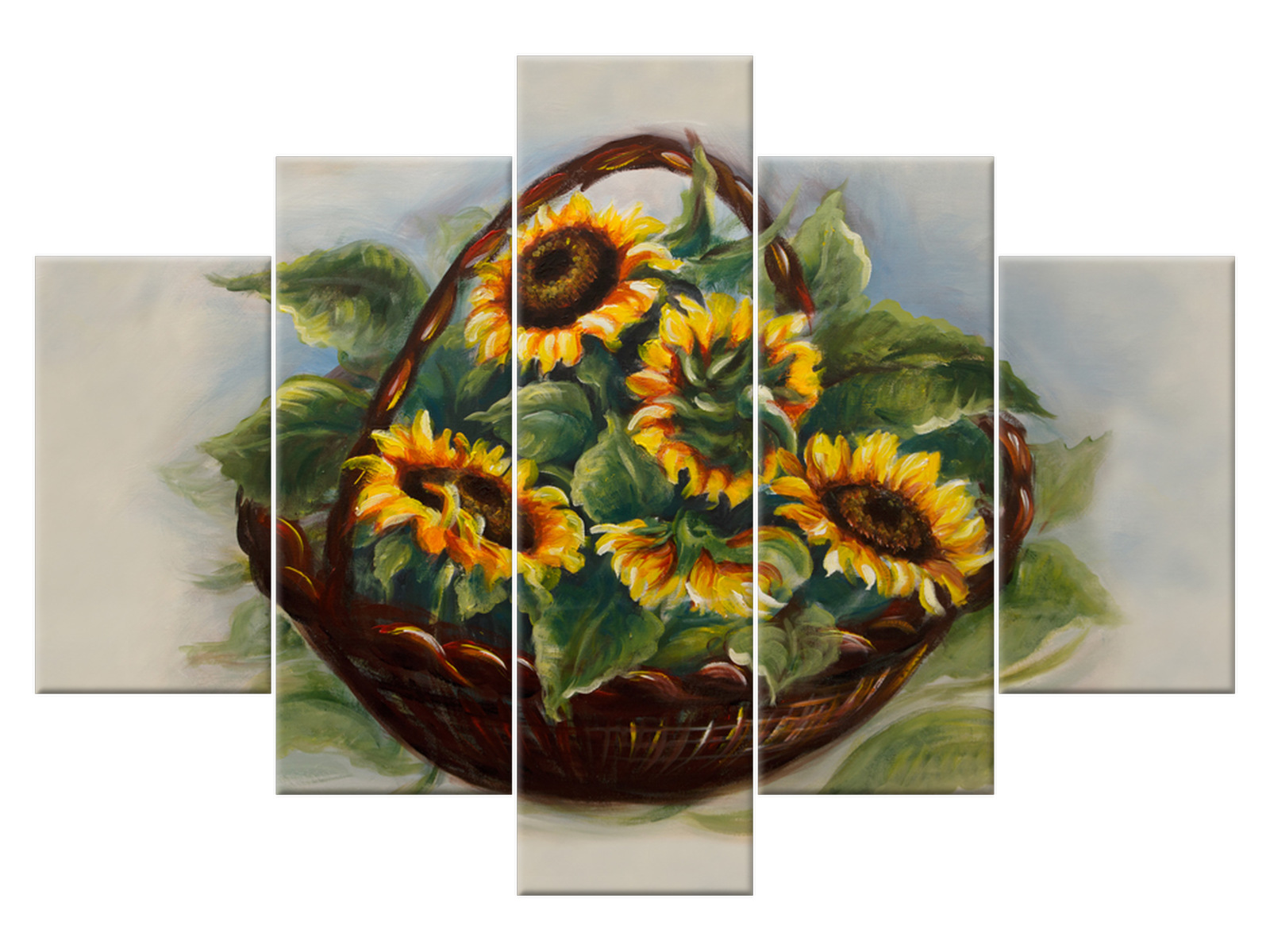 

Obraz Koszyk słoneczników 150x105 Kwiaty 1781A_5H