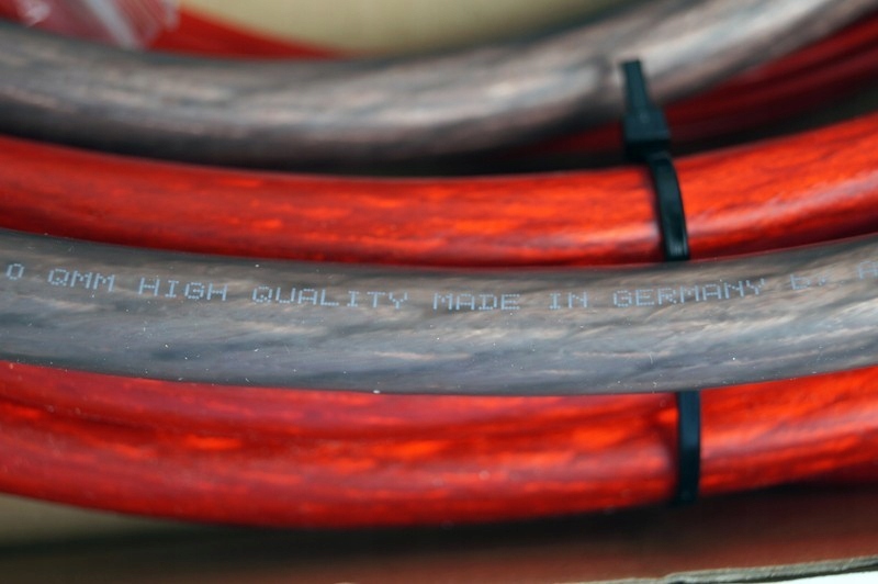 Z-PCSC50 zestaw kabli 5m z RCA do wzmacniacza 50mm2 MIEDŹ OFC Model Z-PCSC50