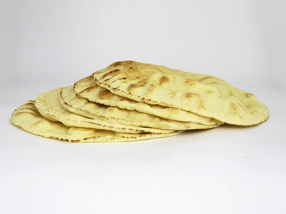 Chleb do kebaba Pita Arabska kieszonka 26cm 50szt. Produkt nie zawiera nie dotyczy